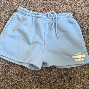 White fox comfort club shorts
